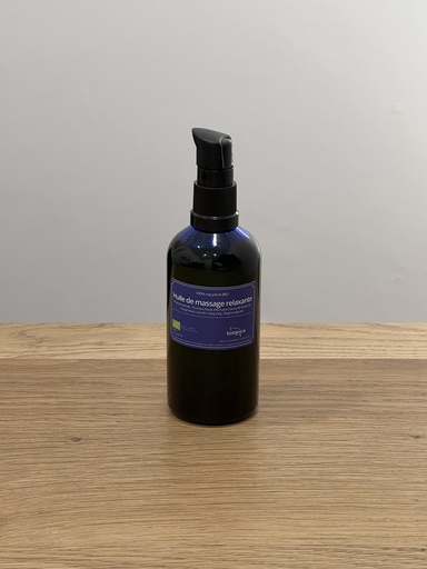 [Huile massage relax] Huile de massage relaxante 100ml BOTANICA ESSENTIAL OILS