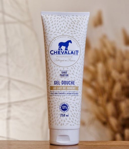 [GDS] Gel bain douche  lait de jument 10% 250ml CHEVALAIT