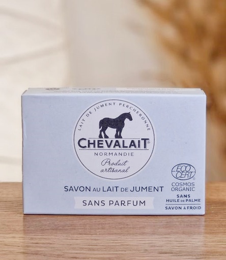 [S10S] Savon au lait de jument bio sans parfum CHEVALAIT