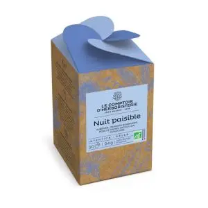 [11106] Infusettes Nuit Paisible 20pce LE COMPTOIR D'HERBORISTERIE