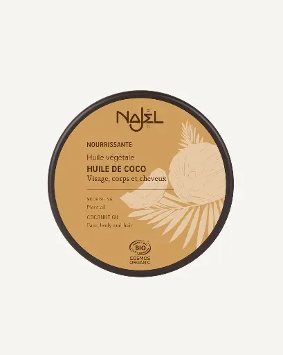 [NHUI16NJ] Huile de coco bio 100ml NAJEL