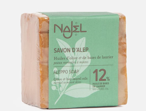 [NSAV001] Savon Alep 12% 200gr NAJEL