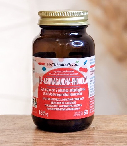 [NMNM66] Ashwaganda Rhodiola (LF) 60gel NATURAMedicatrix