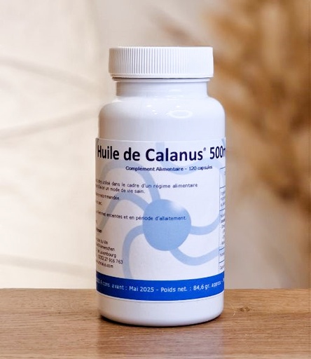 [043.3] Huile de Calanus 500mg - 120caps ORONALYS