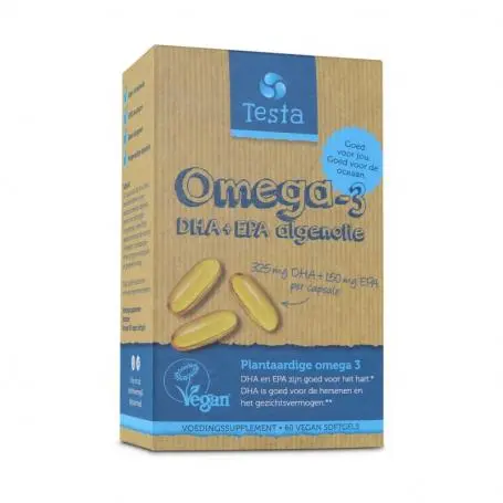 [TES001/60] Testa Vegan Algae Omega-3 - 60gel NUTRIFARMA