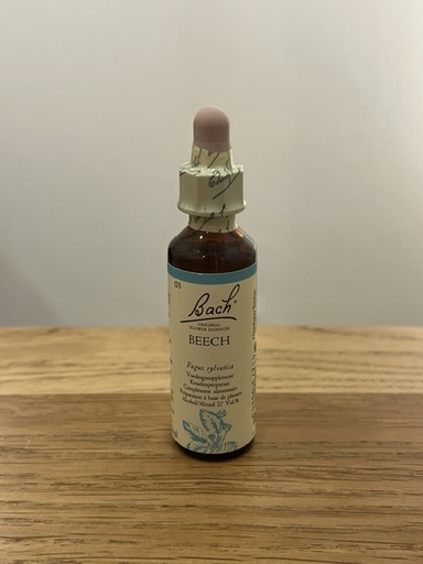 [3407] Fleurs de Bach N°03 Beech (Hêtre) 20ml BACH