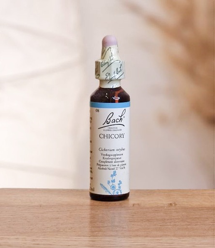 [3412] Fleurs de Bach N°08 Chicory (Chicorée) 20ml BACH