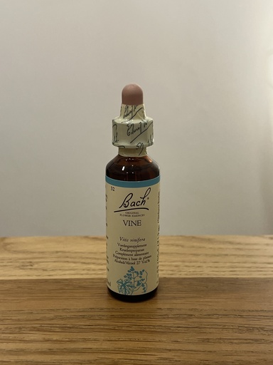 [3436] Fleurs de Bach N°32 Vine (Vigne) 20ml BACH