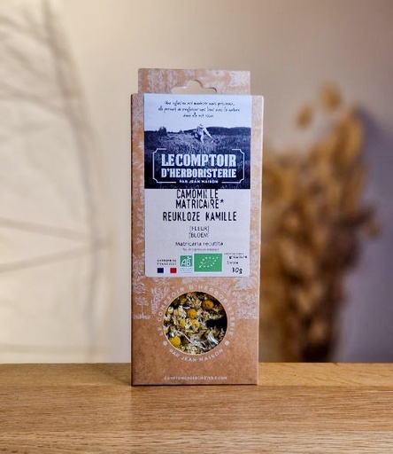 [3481899001526] Tisane Camomille Matricaire (Fleurs) 30gr LE COMPTOIR D'HERBORISTERIE
