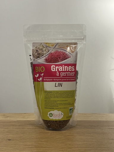 Graines de lin 200gr De Bardo