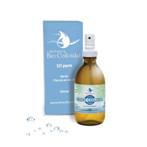 Argent colloïdal 10ppm Spray 250ml BIO COLLOÏDAL