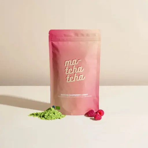 Thé Matcha Framboise 80gr MATCHATCHA