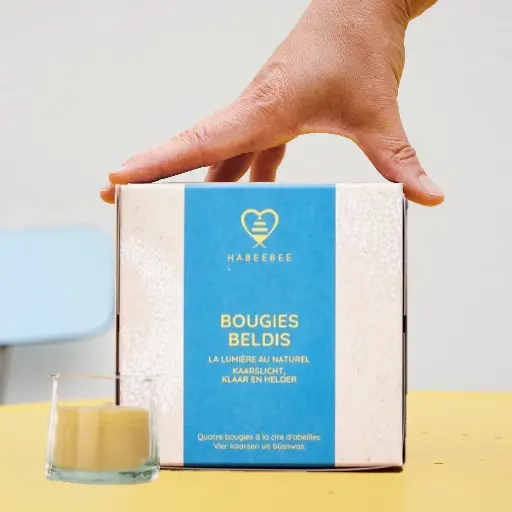 Coffret 4 Bougies HABEEBEE