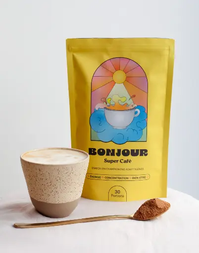 Super Café "Saveur Café" aux champignons adaptogènes BONJOUR