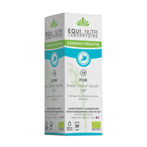 N°18 Foie - Bourgeons Bio*30ml EQUI-NUTRI