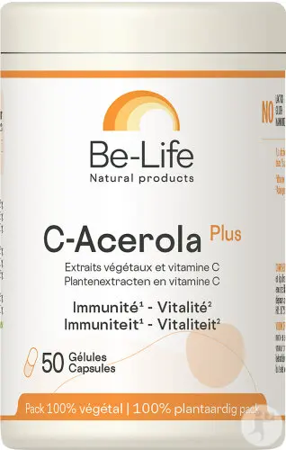 Vit C-Acerola 50gel BE-LIFE