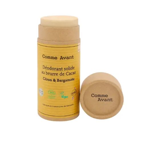 Déodorant solide "Citron & Bergamote" COMME AVANT