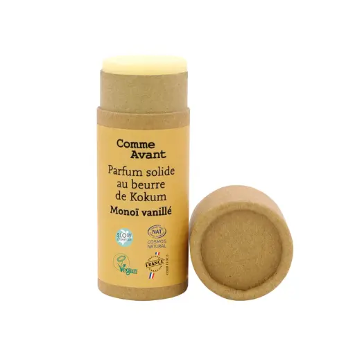 Parfum Solide 20gr "Monoï Vanille" COMME AVANT