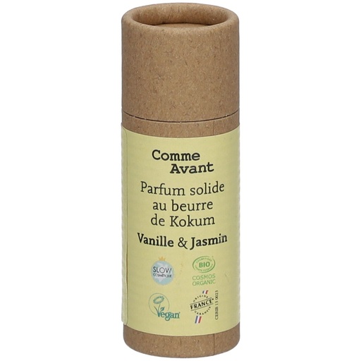 Parfum Solide 20gr "Vanille & Jasmin" COMME AVANT