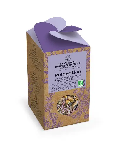 Tisane Relaxation 50gr LE COMPTOIR D'HERBORISTERIE