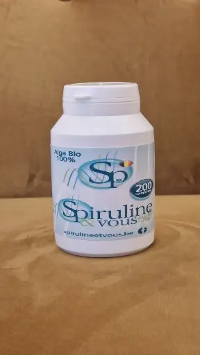 Spiruline 200comp (20%phyco) LYRIANGE
