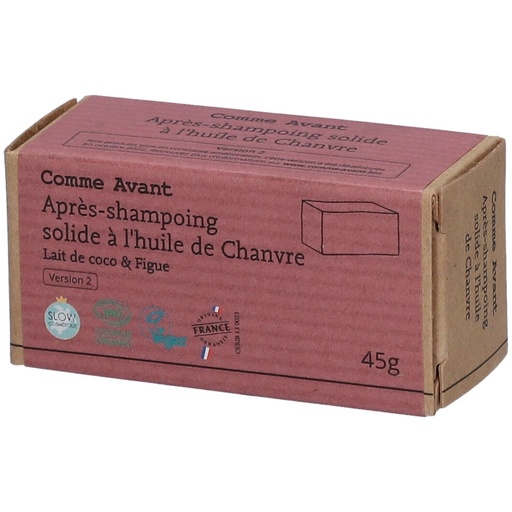Après-Shampoing Huile de Chanvre (figue) COMME AVANT
