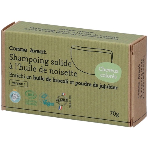 Shampoing solide à l'huile de Brocolis (cheveux bouclés) COMME AVANT