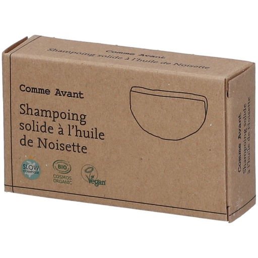 Shampoing solide à l'huile de Noisette 70gr COMME AVANT