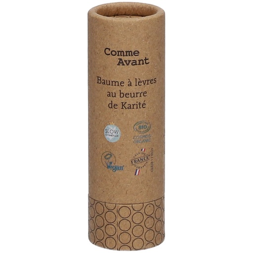 Baume à lèvres au beurre de Karité COMME AVANT