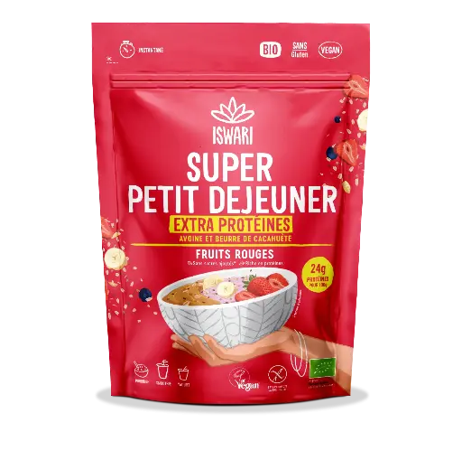 [5600872805700] Super Petit Déjeûner Extra Protéiné (Fruits Rouges) ISWARI