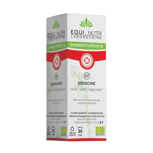 N°07 Mémoire - Bourgeons Bio*30ml EQUI-NUTRI