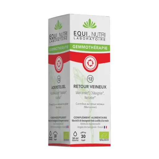 N°12 Retour Veineux - Bourgeons Bio*30ml EQUI-NUTRI