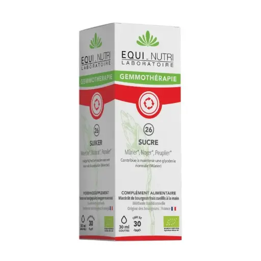 N°26 Sucre - Bourgeons Bio*30ml EQUI-NUTRI
