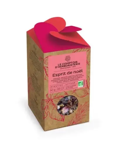 Tisane Esprit de Noël 50gr LE COMPTOIR D'HERBORISTERIE
