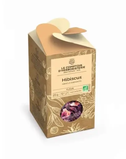 Tisane Hibiscus (Fleur) 25gr LE COMPTOIR D'HERBORISTERIE